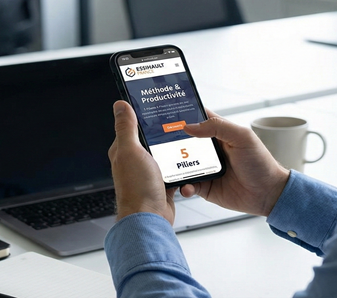 Aperçu du site Essihault France sur mobile